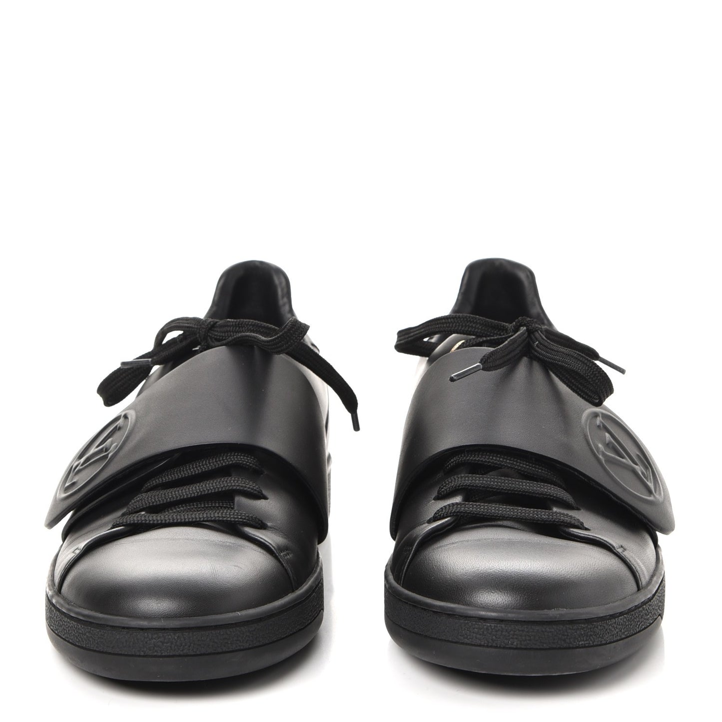 Calfskin Frontrow Sneakers 39 Black