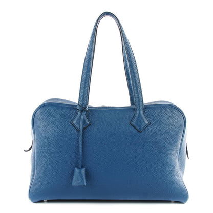 Hermes Taurillon Clemence Victoria II 35 Bleu De Galice 1 of 18