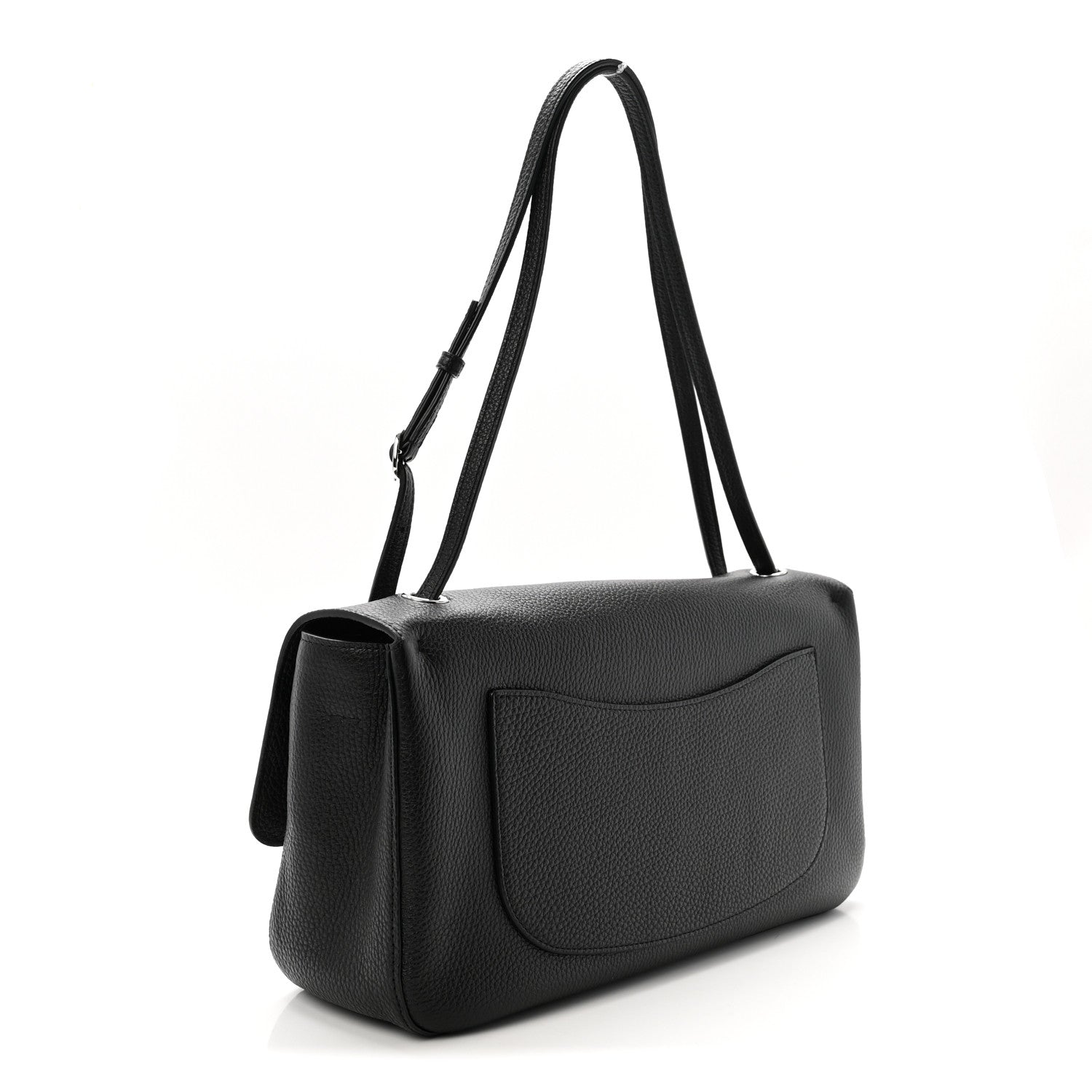 Chanel Grained Calfskin Small Souplissimo Maxi Flap Black 3 of 10