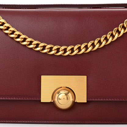 Bottega Veneta Calfskin Stamped Classic BV Bag Dark Red 7 of 10
