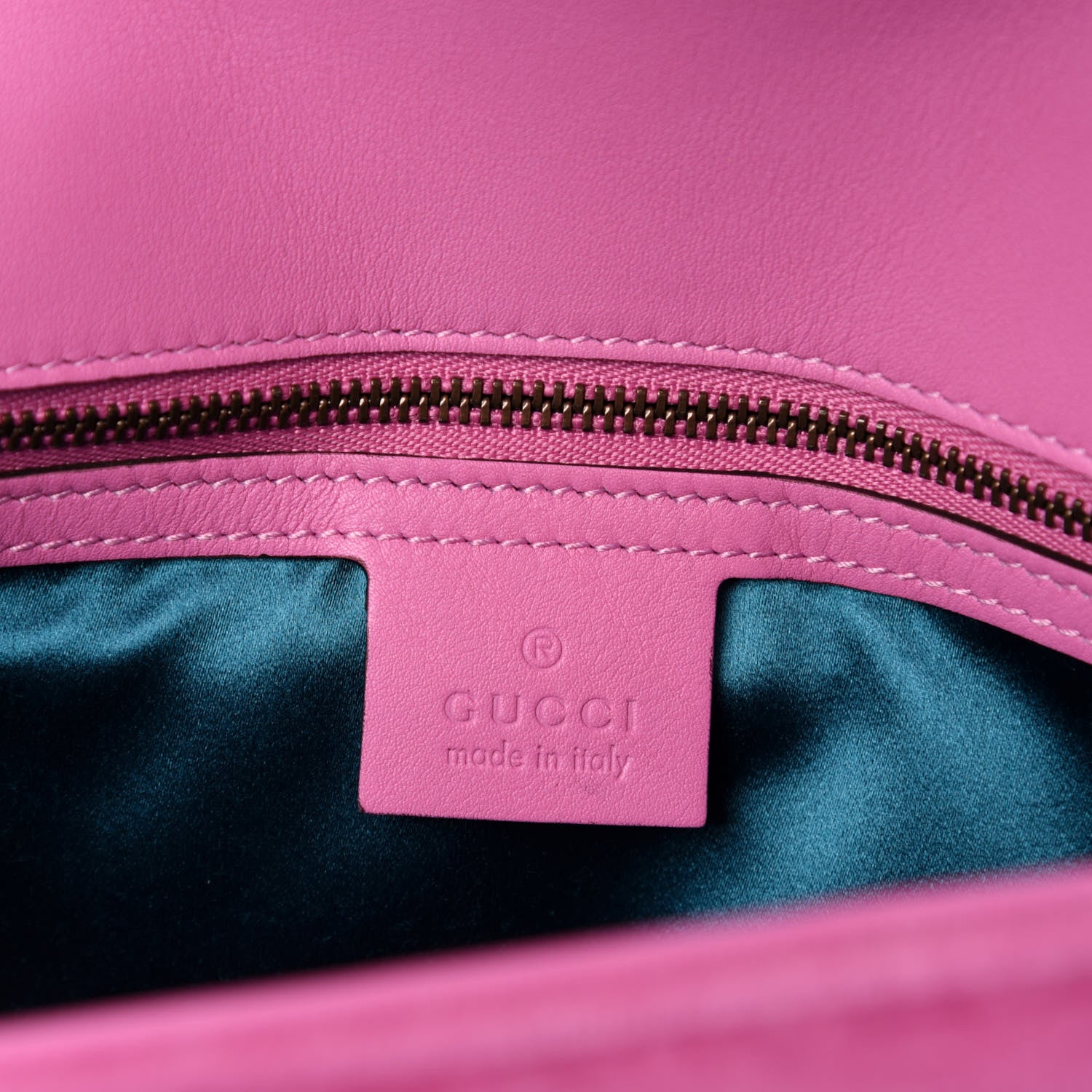 Gucci Velvet Matelasse Marquise Crystals Embroidered Small GG Marmont Shoulder Bag Malva 9 of 11