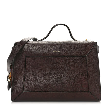 Mulberry Small Classic Grain Calfskin Hopton Oxblood 1 of 9