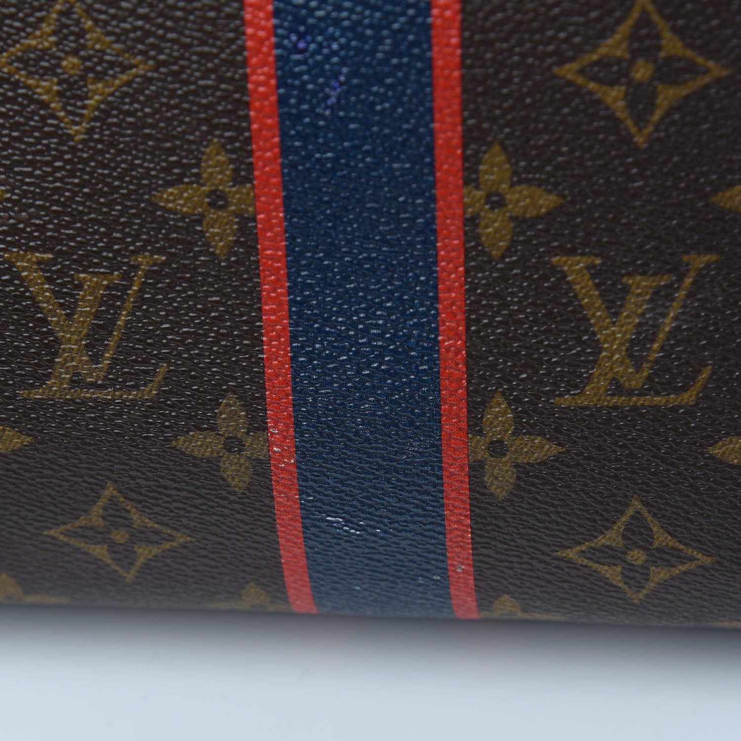 Louis Vuitton Monogram My LV Heritage Speedy Bandouliere 35 Blue Marine Rouge 14 of 23