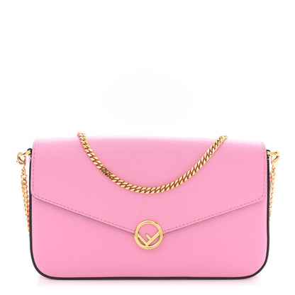 Fendi Vitello Cruise F is Fendi Envelope Wallet on Chain with Pouches Lollypop 1 of 16
