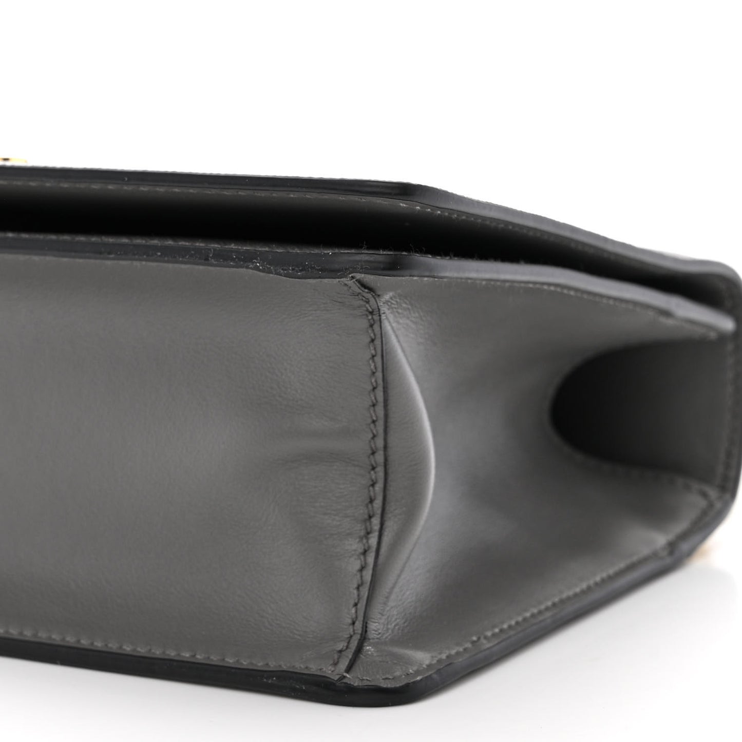 Saffiano Chain Shoulder Bag Marmo