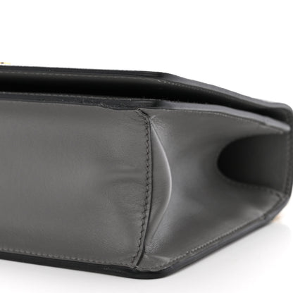 Prada Saffiano Chain Shoulder Bag Marmo 10 of 10