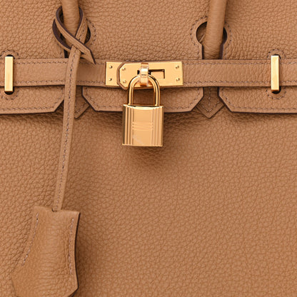 Hermes Togo Birkin 25 Biscuit 8 of 11