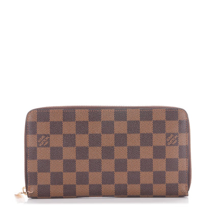 Louis Vuitton Damier Ebene Zippy Organizer Wallet 1 of 10