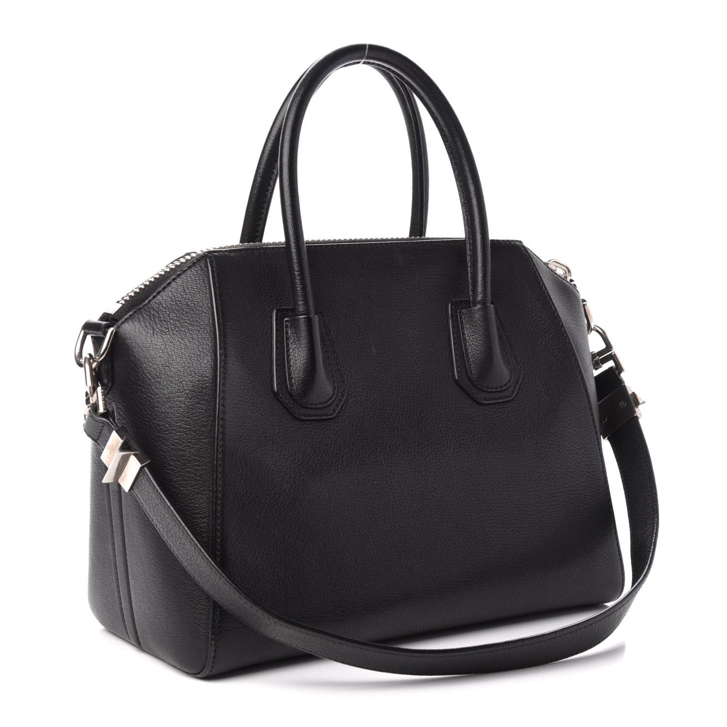 Sugar Goatskin Small Antigona Black