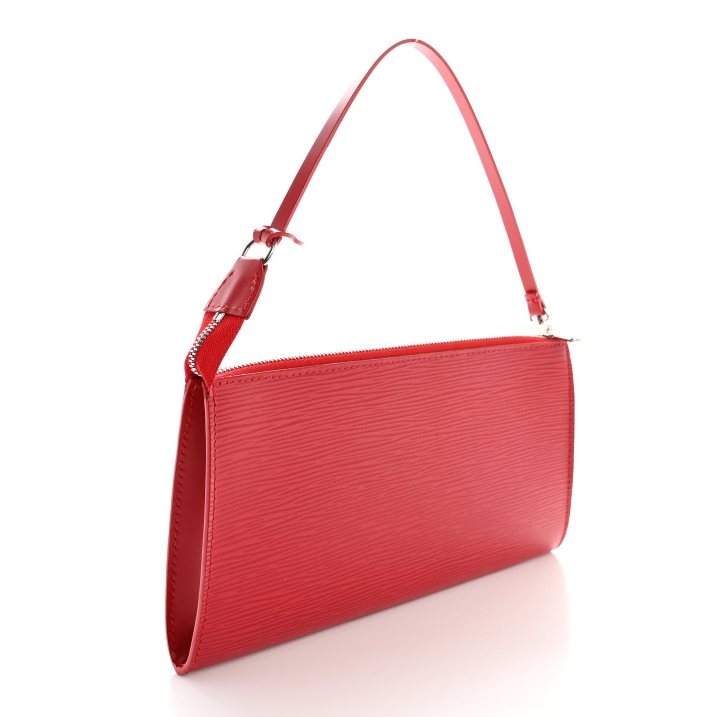 Epi Pochette Accessories 24 Castillan Red