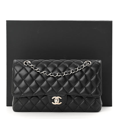 Chanel Caviar Quilted Medium Double Flap Black 11 of 11