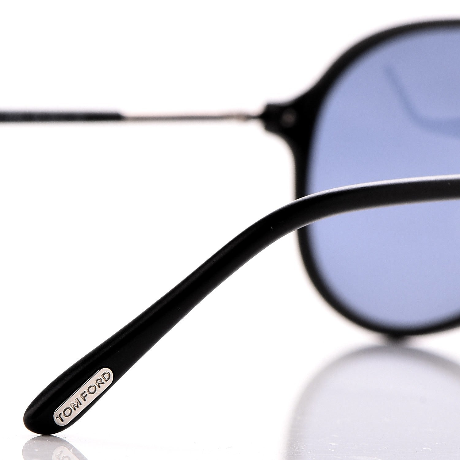 Tom Ford Matteo Aviator Sunglasses TF254 Black 7 of 9