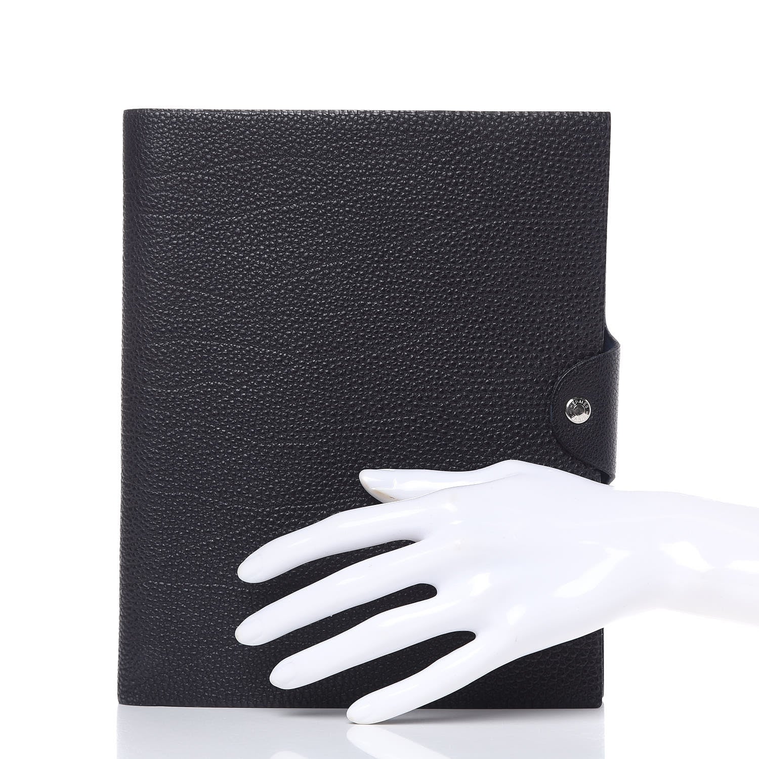 Hermes Togo Ulysse MM Notebook Cover Black 2 of 7