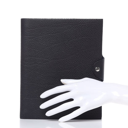 Hermes Togo Ulysse MM Notebook Cover Black 2 of 7