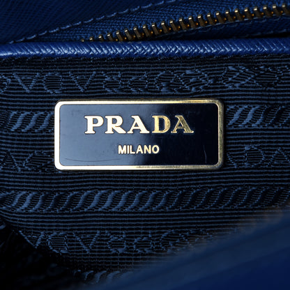 Prada Saffiano Large Galleria Double Zip Tote Bluette 6 of 14