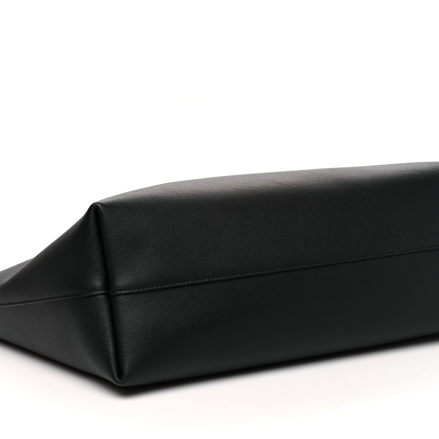 Saint Laurent Calfskin Large Shopping Tote Black 8 of 9