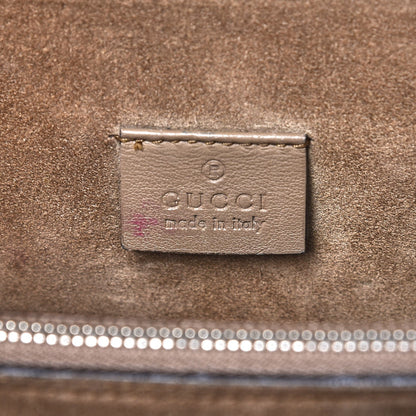 Gucci GG Supreme Monogram Embroidered Medium Dionysus Shoulder Bag Taupe 6 of 9