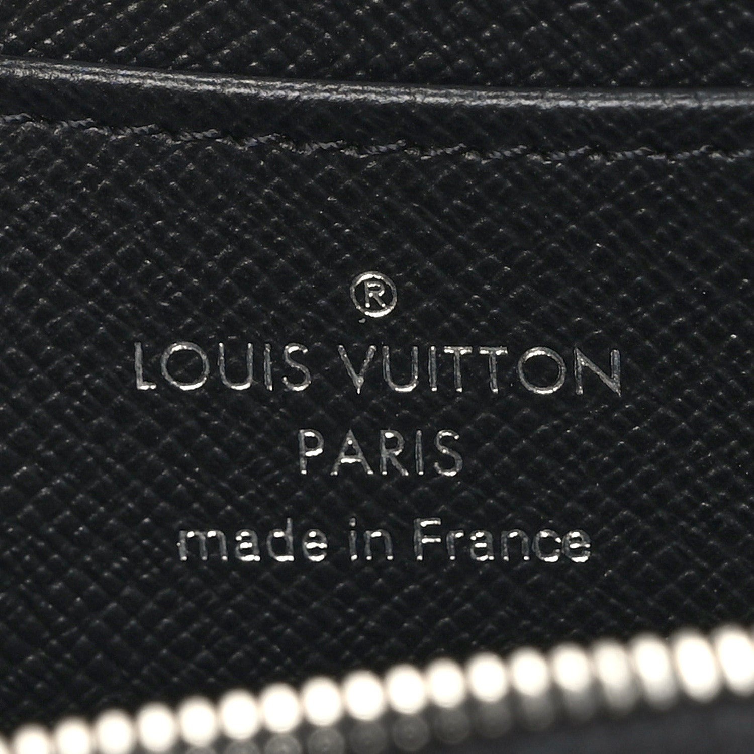 Louis Vuitton Epi Zippy Coin Purse Black 6 of 7