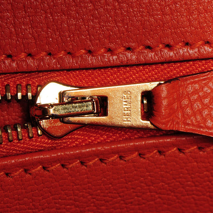 Hermes Epsom Birkin 35 Orange 22 of 28