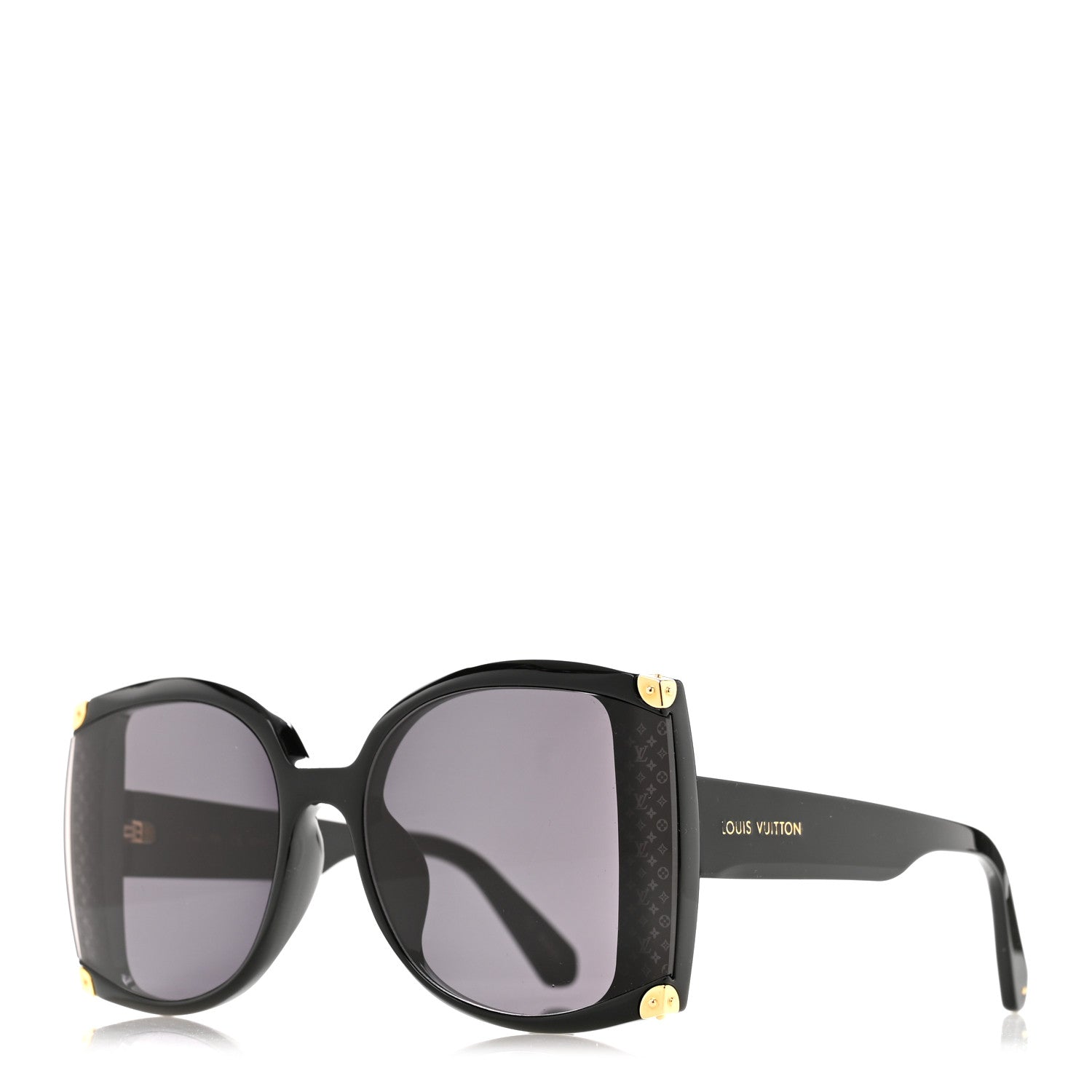Louis Vuitton Acetate Nylon In The Mood For Love Sunglasses Z1294E Black 1 of 7