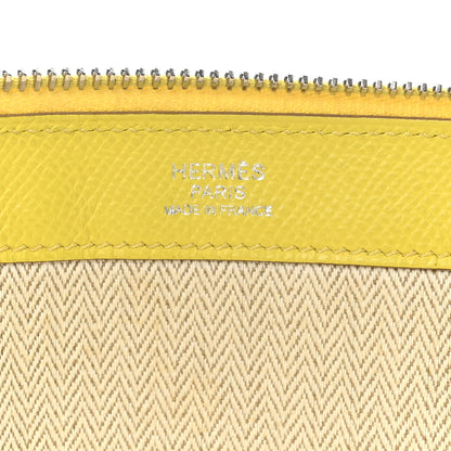 Hermes Epsom Zip Tablet Portfolio Lime 7 of 7