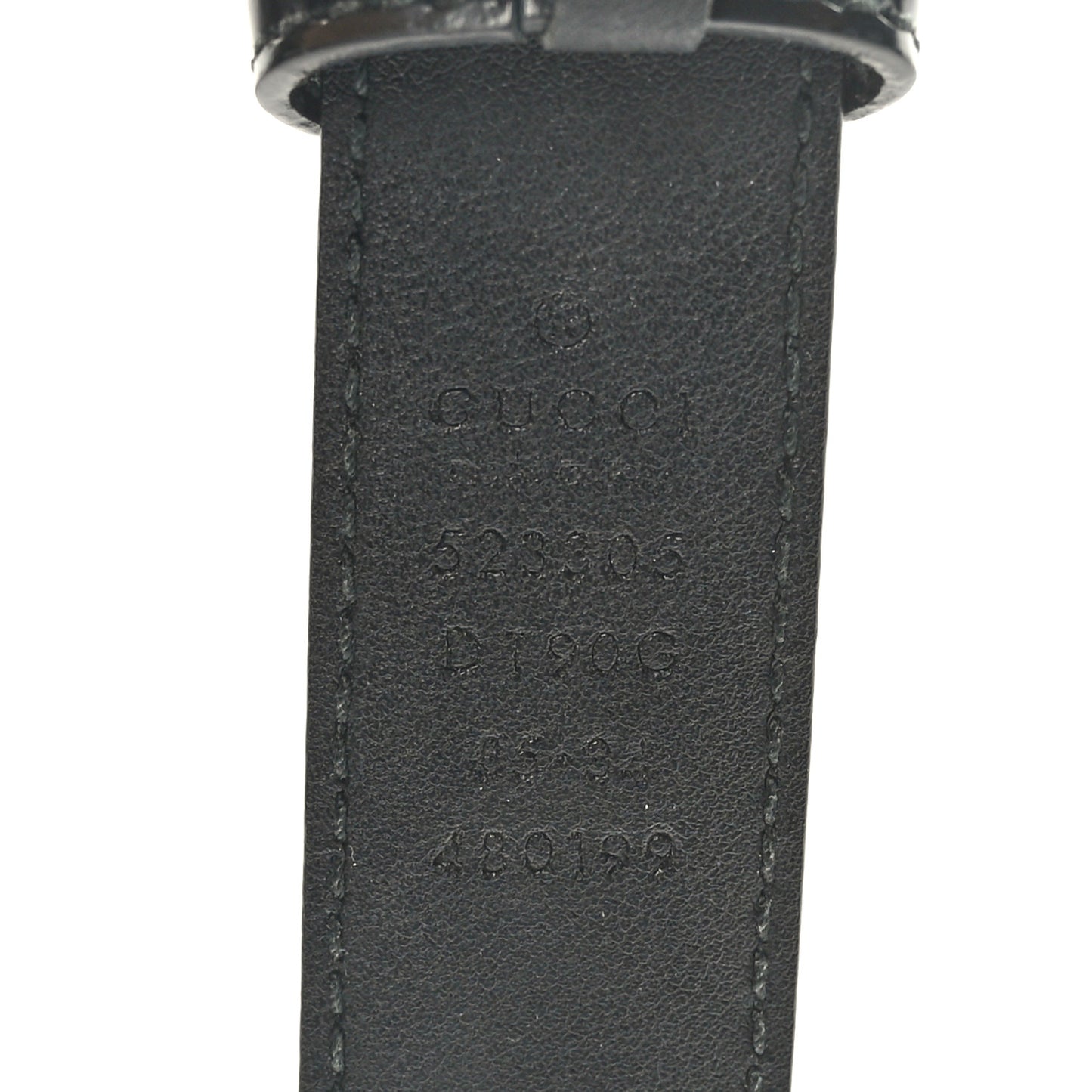 Calfskin G Cube 25mm Belt 85 34 Black