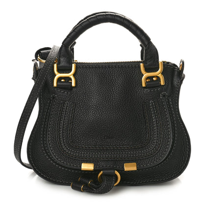Chloe Calfskin Mini Marcie Satchel Black 1 of 8