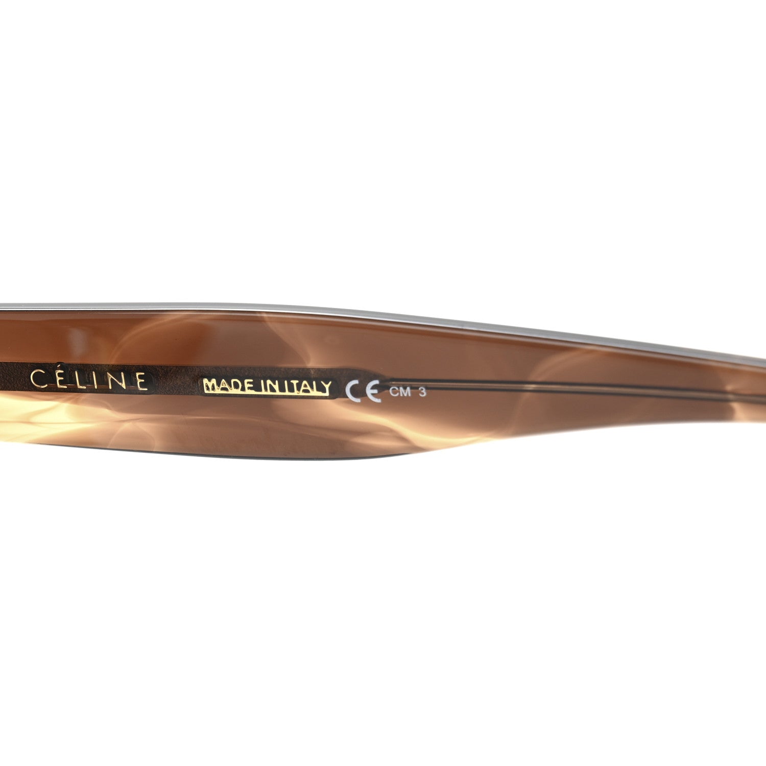 Celine Acetate Kim Sunglasses CL 41444/S Havana Brown 5 of 8