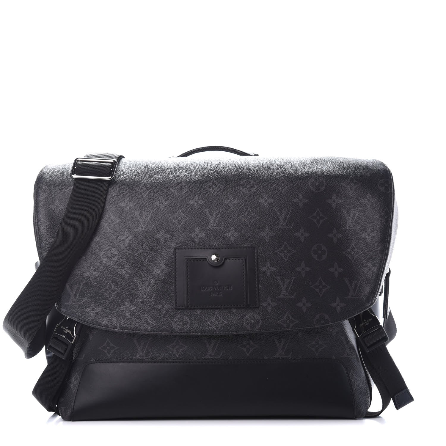 Louis Vuitton Monogram Eclipse Voyager Messenger MM 1 of 17
