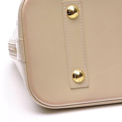 Louis Vuitton Vernis Alma PM Blanc Corail 9 of 12