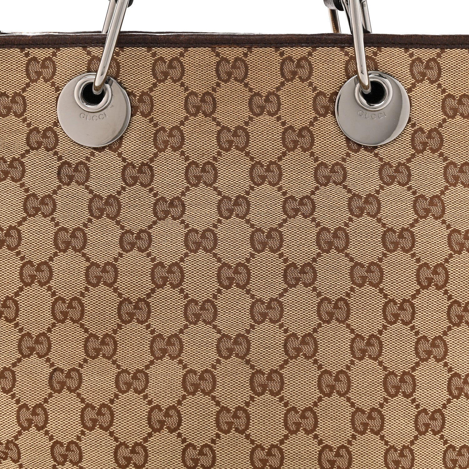 Gucci Monogram Eclipse Tote Brown 8 of 15