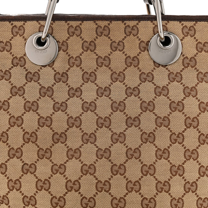 Gucci Monogram Eclipse Tote Brown 8 of 15