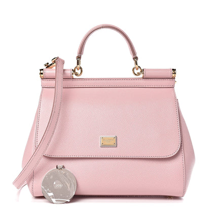 Dolce & Gabbana Dauphine Medium Miss Sicily Satchel Pink 1 of 9