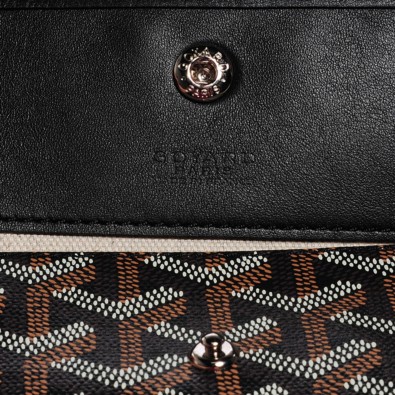 Goyard Goyardine Saint Louis PM Black 9 of 10