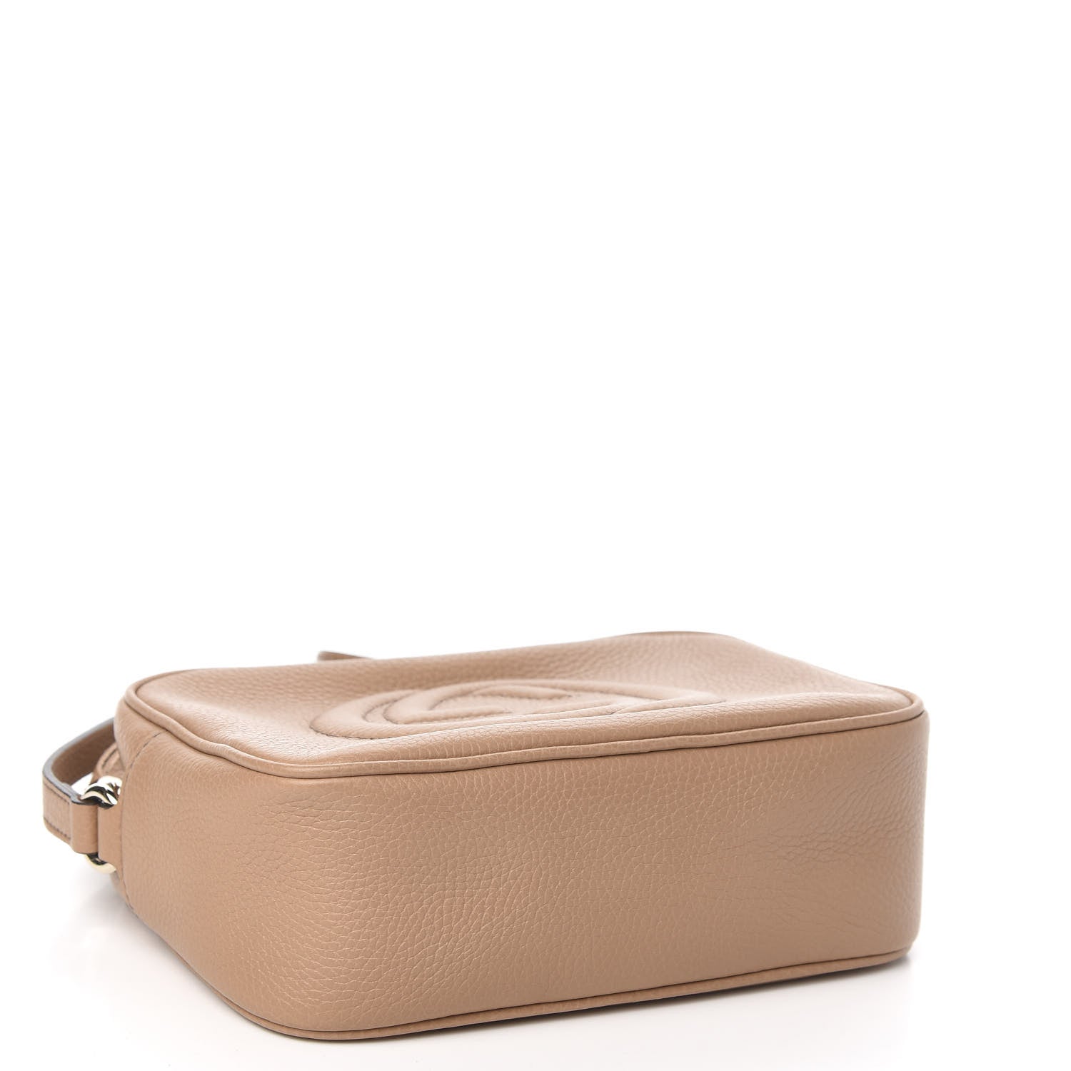 Gucci Pebbled Calfskin Small Soho Disco Bag Rose Beige 4 of 10
