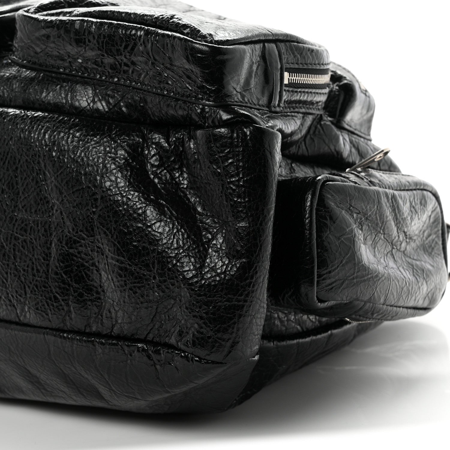 Balenciaga Agneau Arena Superbusy Messenger Bag Black 10 of 10