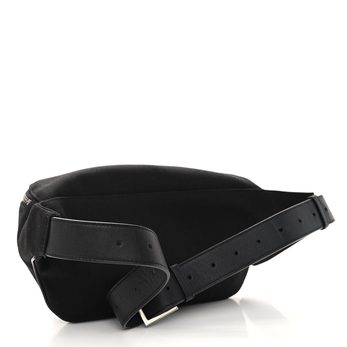 Canvas Monogram Belt Bag Black