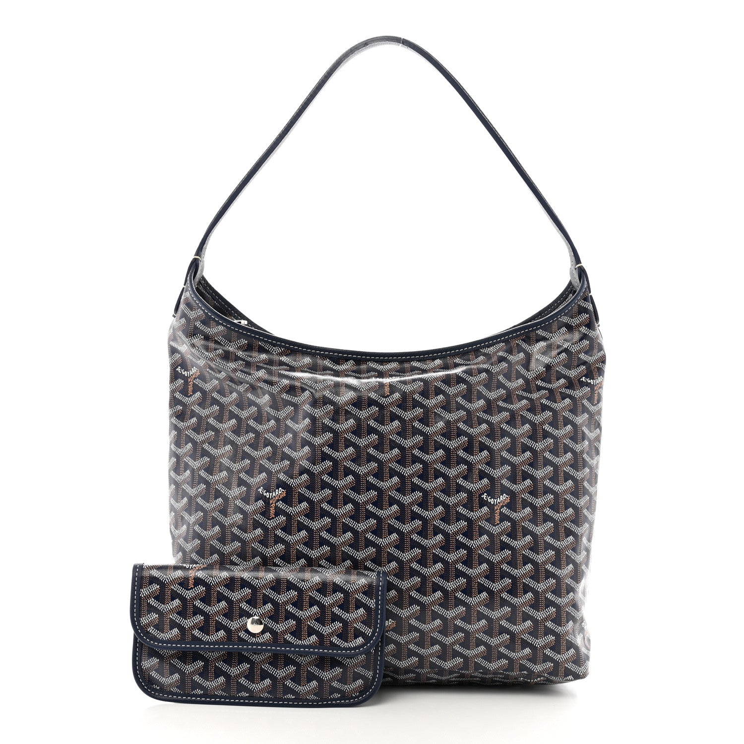 Goyard Goyardine Boheme Hobo Navy Blue 3 of 11