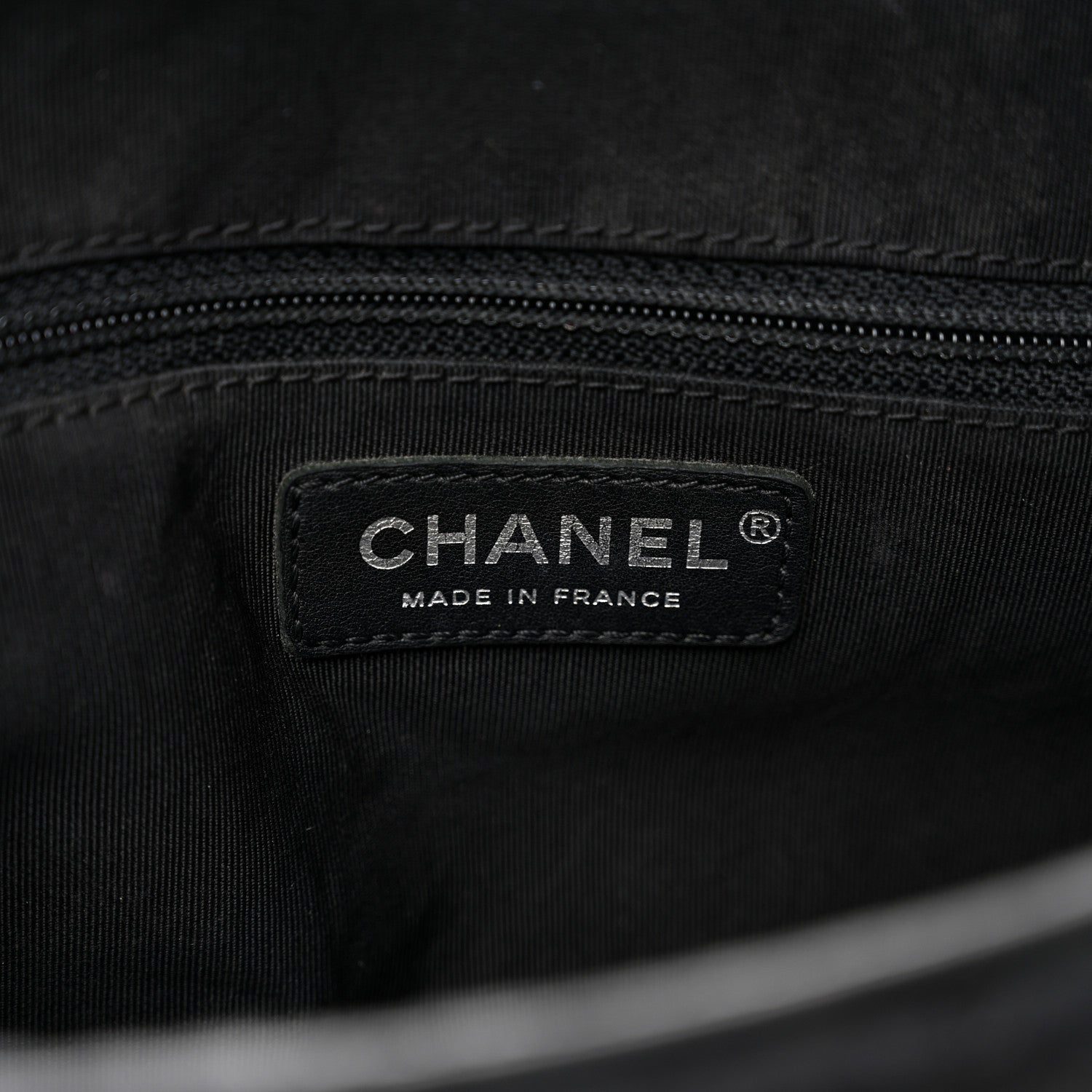 Chanel Crumpled Calfskin Quilted Medium Casual Rock Flap Black 6 of 13