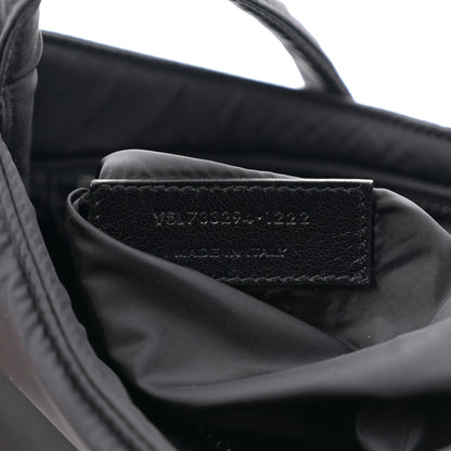 Saint Laurent Econyl Nylon Le 5 A 7 Hobo Black 7 of 12