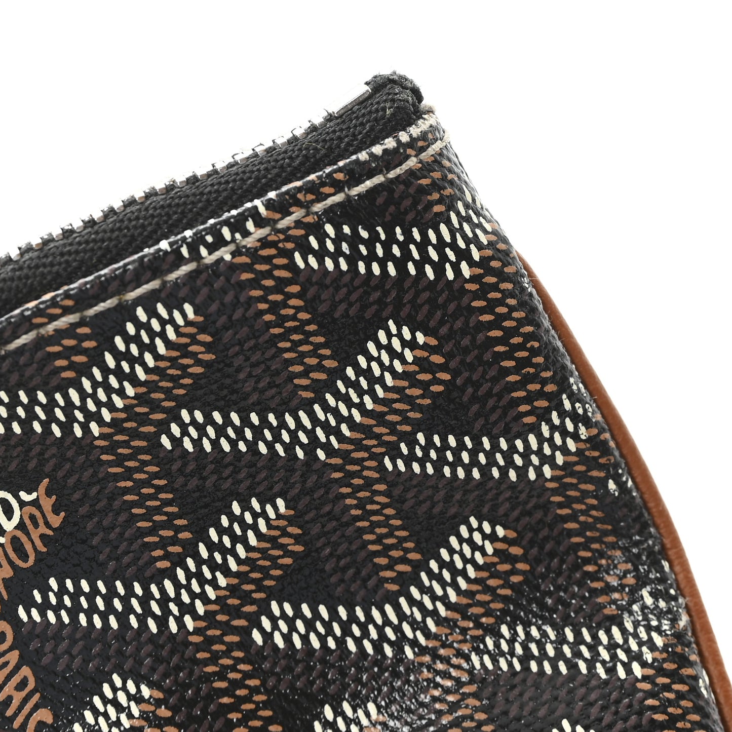 Goyardine Senat Pochette MM Black Gold