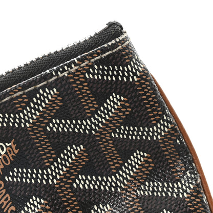 Goyard Goyardine Senat Pochette MM Black Gold 9 of 9