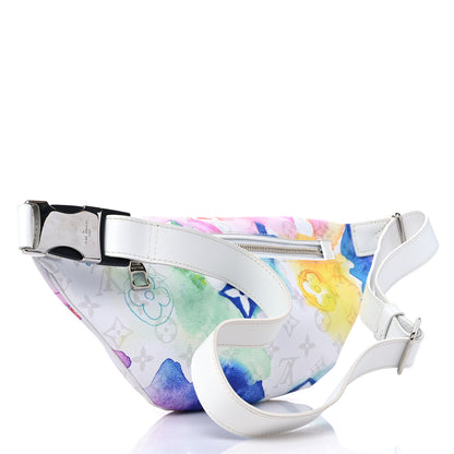 Louis Vuitton Monogram Watercolor Discovery Bumbag Multicolor 3 of 9