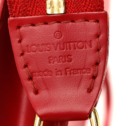 Louis Vuitton Epi Pochette Accessories 21 Castillan Red 6 of 12