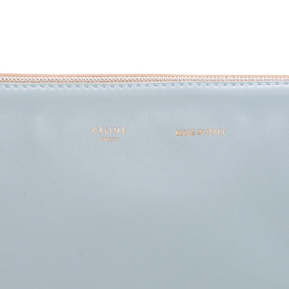 Celine Lambskin Soft Trio Zipped Bag Glacier 7 of 7