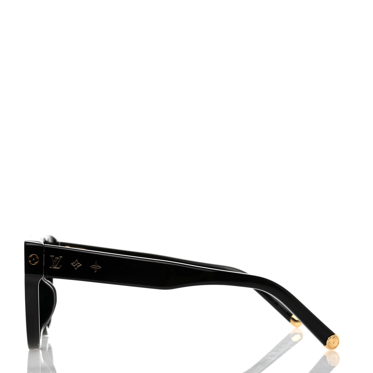 Acetate My Monogram Square Sunglasses Z1526E Black