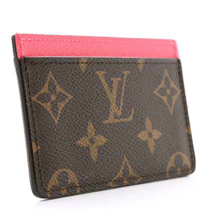 Louis Vuitton Monogram 2023 Christmas Animation Sailing Vivienne Cardholder Dragonfruit Pink 3 of 8