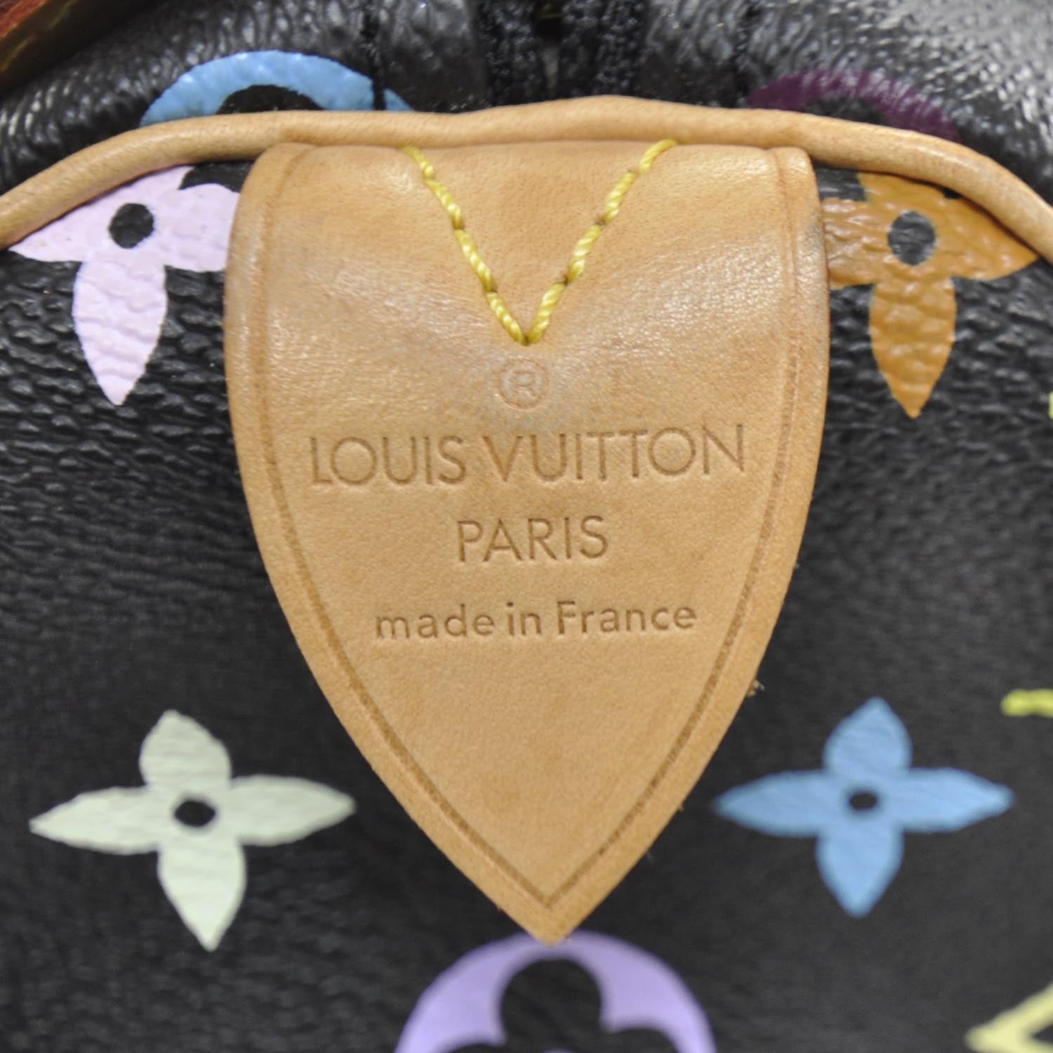 Louis Vuitton Monogram Multicolor Speedy 30 Black 8 of 9