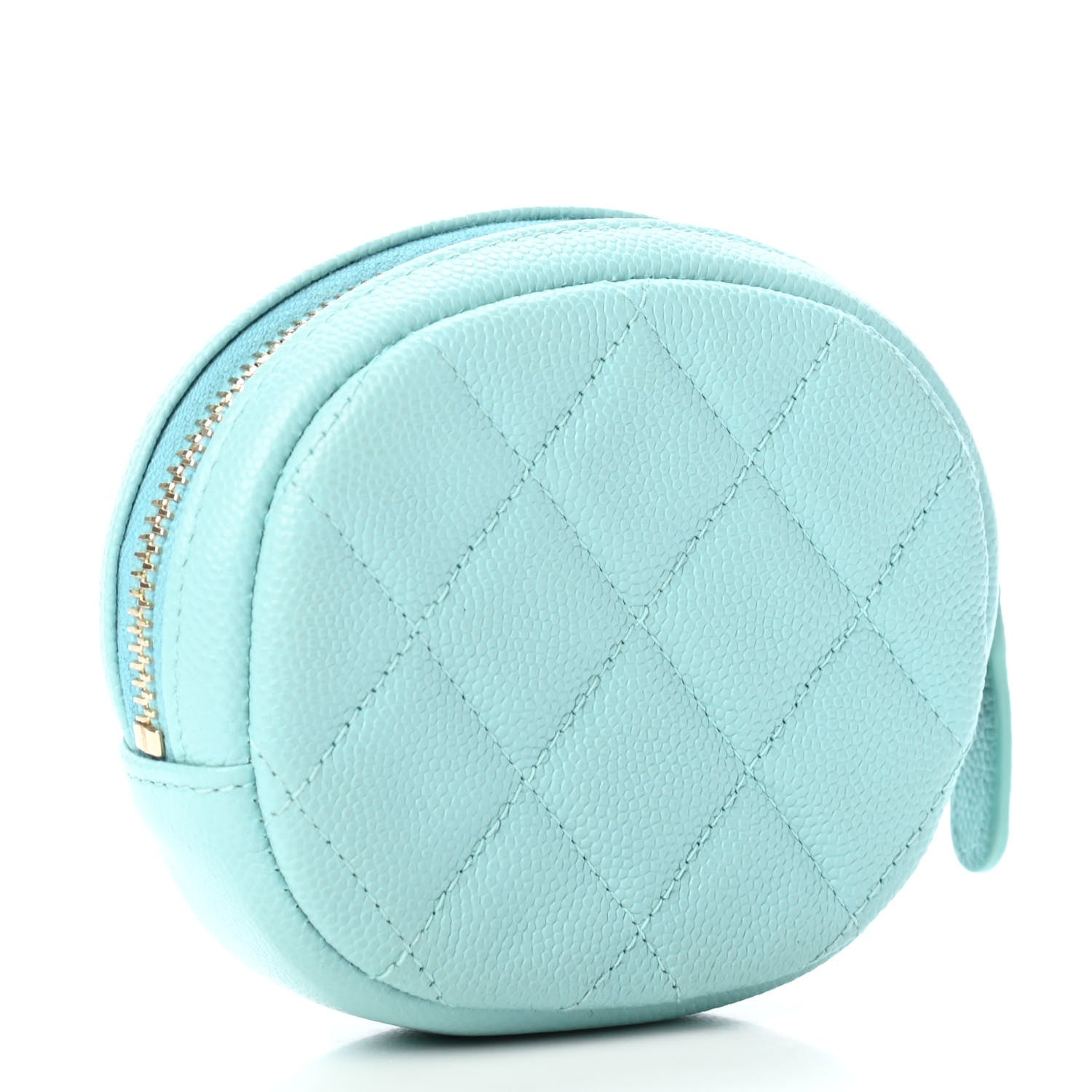 Chanel Caviar Quilted Zip Around Classic Coin Purse 2 of 4
