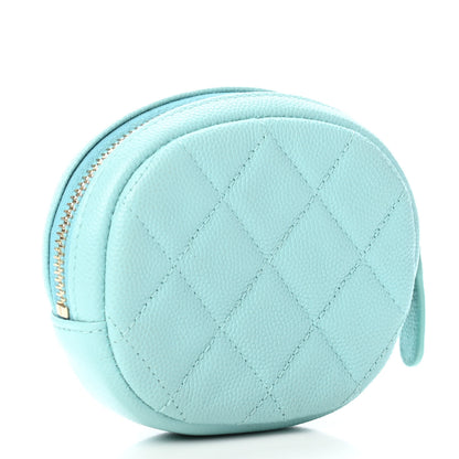 Chanel Caviar Quilted Zip Around Classic Coin Purse 2 of 4